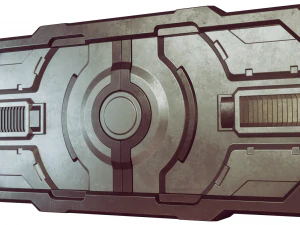 porta fantascientifica Modello 3D