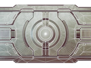 porta fantascientifica Modello 3D