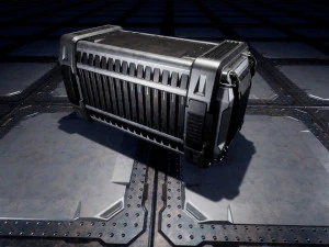 Sci-fi Container Game Unreal Eng 3D Model