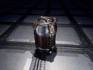 Sci-fi Container Game Unreal Eng 3D Модель