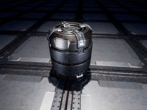 Sci-fi Container Game Unreal Eng 3D Модель