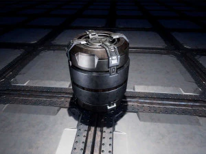 Sci-fi Container Game Unreal Eng 3D Model