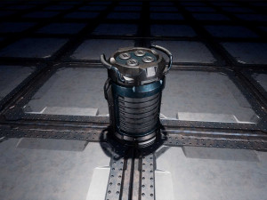 Sci-fi Container Game Unreal Eng 3D Модель
