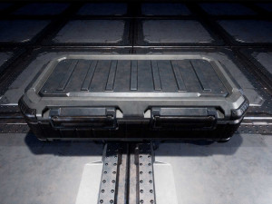 Sci-fi Container Game Unreal Eng 3D Модель