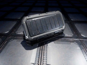 Sci-fi Container Game Unreal Eng 3D Model