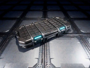 Sci-fi Container Game Unreal Eng 3D Model