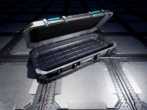 Sci-fi Container Game Unreal Eng 3D Model