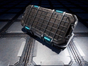 Sci-fi Container Game Unreal Eng 3D Модель