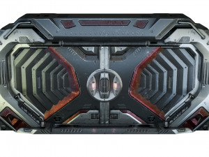 Sci-Fi Door Games 3Dモデル