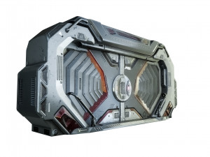 Sci-Fi Door Games 3Dモデル
