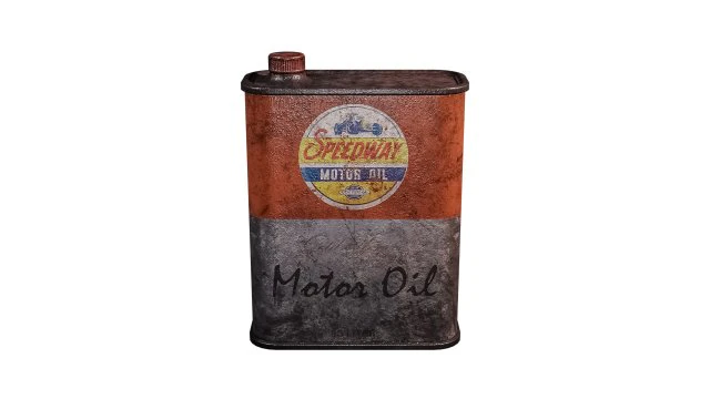 Canister Free Game 3D Model .c4d .max .obj .3ds .fbx .stl .blend