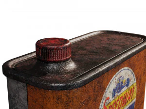 Canister Free Game 3D Model