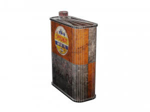 Canister Free Game 3D Model