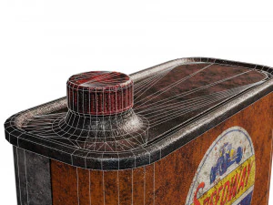 Canister Free Game 3D Model