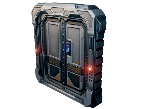 Sci-Fi Door Games 7 3Dモデル