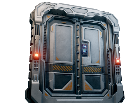 Sci-Fi Door Games 7 3Dモデル