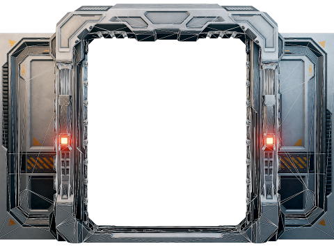Sci-Fi Door Games 7 3Dモデル