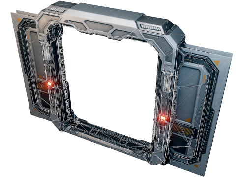 Sci-Fi Door Games 7 3Dモデル
