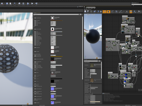 Sci-fi Space II Materials Unreal Engine 3D Model