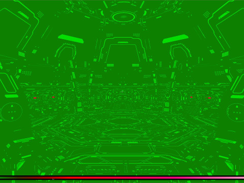 Sci-Fi Industrial Base Unreal Engine 4 3D Модель