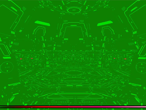 Sci-Fi Industrial Base Unreal Engine 4 3D Model