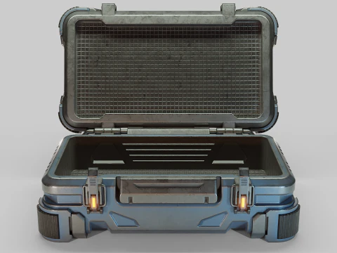 Sci-Fi Container New Game Free 3D Model