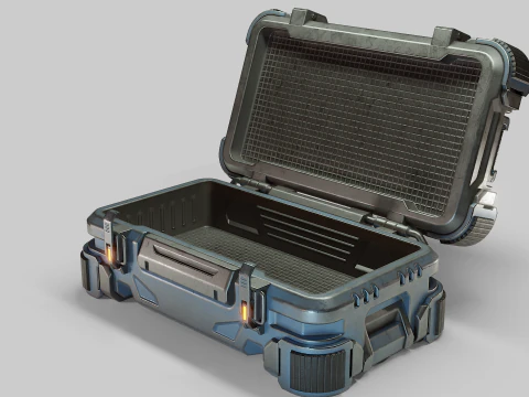 Sci-Fi Container New Game Free 3D Model