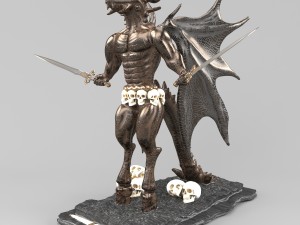 Monstr 3D-Modell
