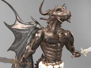 Monstr 3D Model