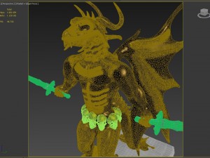 Monstr 3D Model