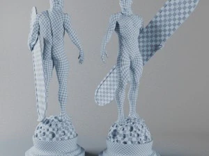 Silver surfer 3D Model