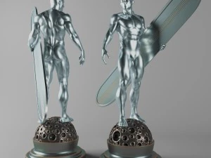 Silver surfer 3D Model