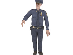 PolyceMan dancing Modelo 3D