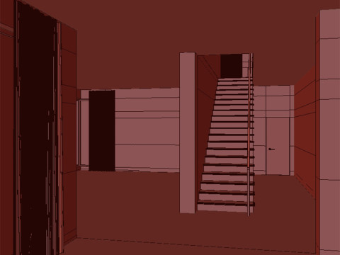 Modern House Day-Night Visualization 3D मॉडल