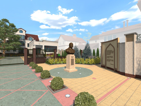 Embassy of Azerbaijan in Chisinau of Embassy and Consulate Buildings 3D 模型