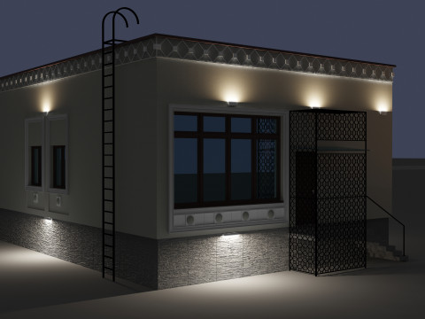 Embassy of Azerbaijan in Chisinau of Embassy and Consulate Buildings 3D 模型