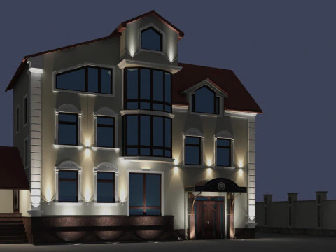 Embassy of Azerbaijan in Chisinau of Embassy and Consulate Buildings 3D Model