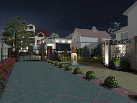 Embassy of Azerbaijan in Chisinau of Embassy and Consulate Buildings 3D 模型