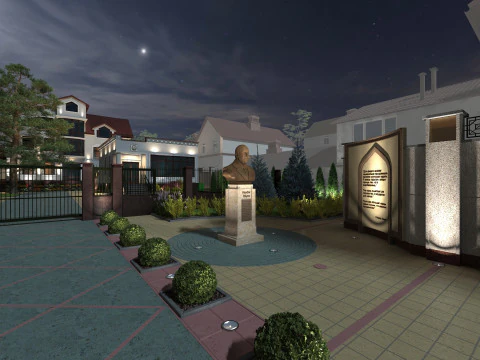 Embassy of Azerbaijan in Chisinau of Embassy and Consulate Buildings 3D Model