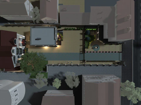 Embassy of Azerbaijan in Chisinau of Embassy and Consulate Buildings 3D Model