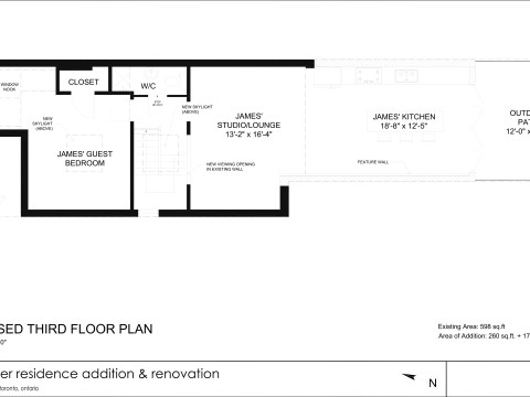 139 Winchester Modern Canadian Brick and Wood House 3D Model
