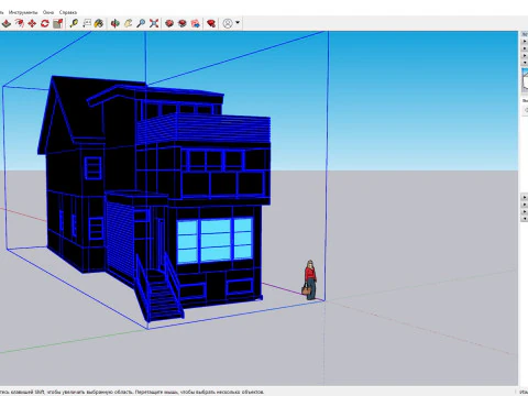 139 विनचेस्टर मॉडर्न कैनेडियन ब्रिक एंड वुड हाउस 3D मॉडल