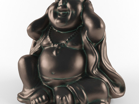 Будда Нецке, я тебе не чую 3D Модель