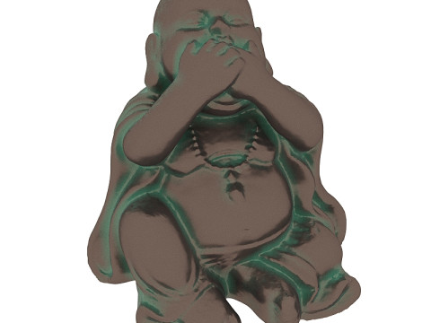Netsuke Buddha I wont say 3D Model