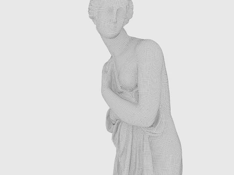 Statue of a Women 3D Model