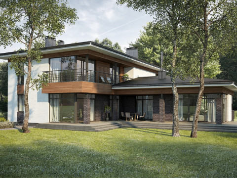 Вілла Грейстоун 3D Модель