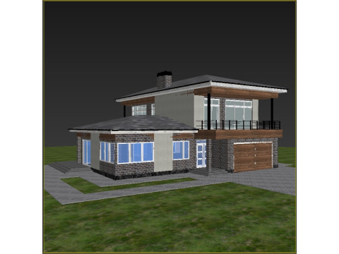 Greystone Villa Evi 3D Model