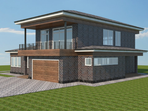 Greystone Villa Evi 3D Model