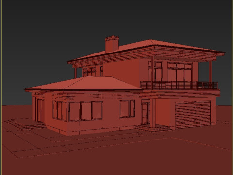 Greystone Villa Evi 3D Model