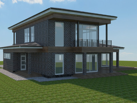 Greystone Villa Evi 3D Model